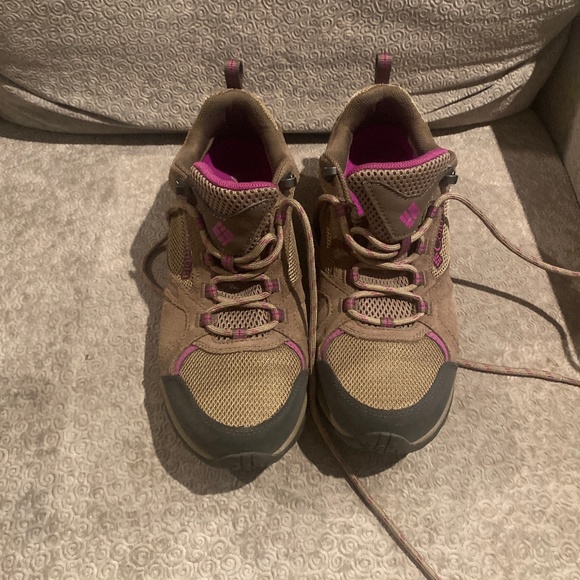Columbia Women’s Access Point 2 YL5379-227 Waterproof Hiking Boots Brown Size 9. - Picture 1 of 3